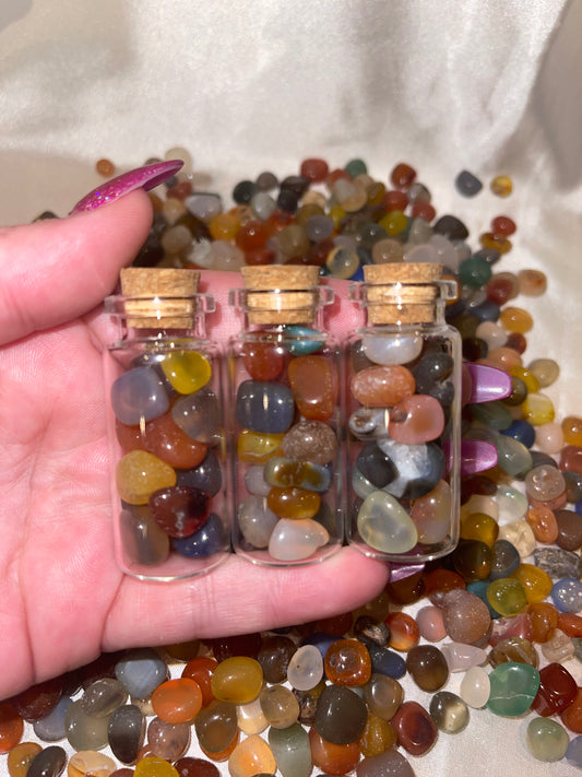 Agate bottle