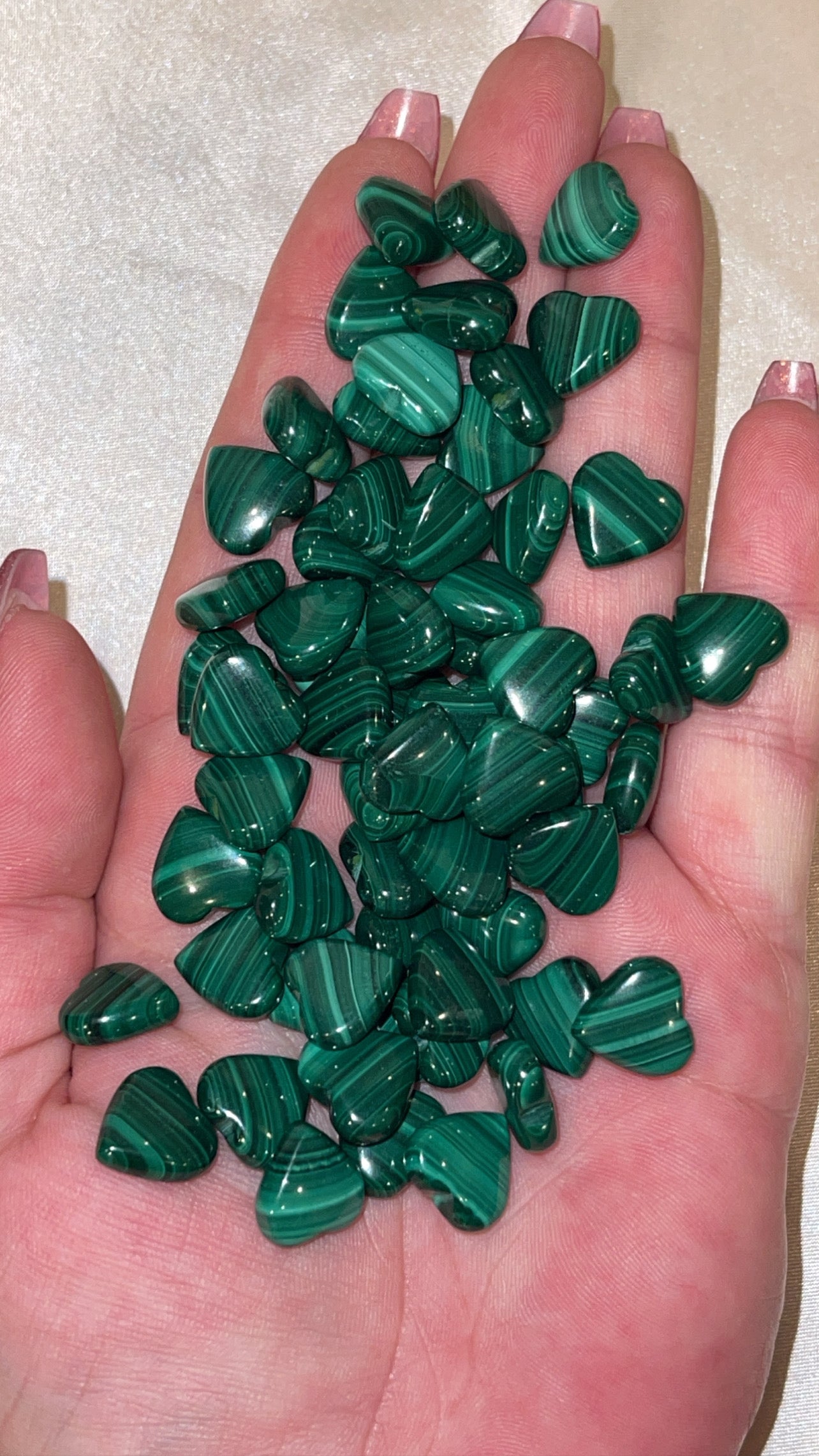 Malachite Mini Heart