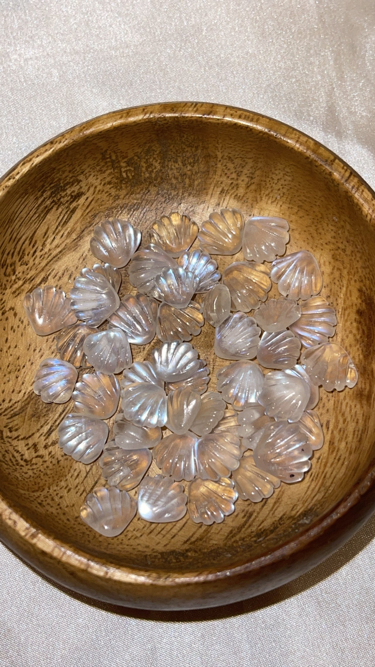 Rainbow Moonstone Mini Shell