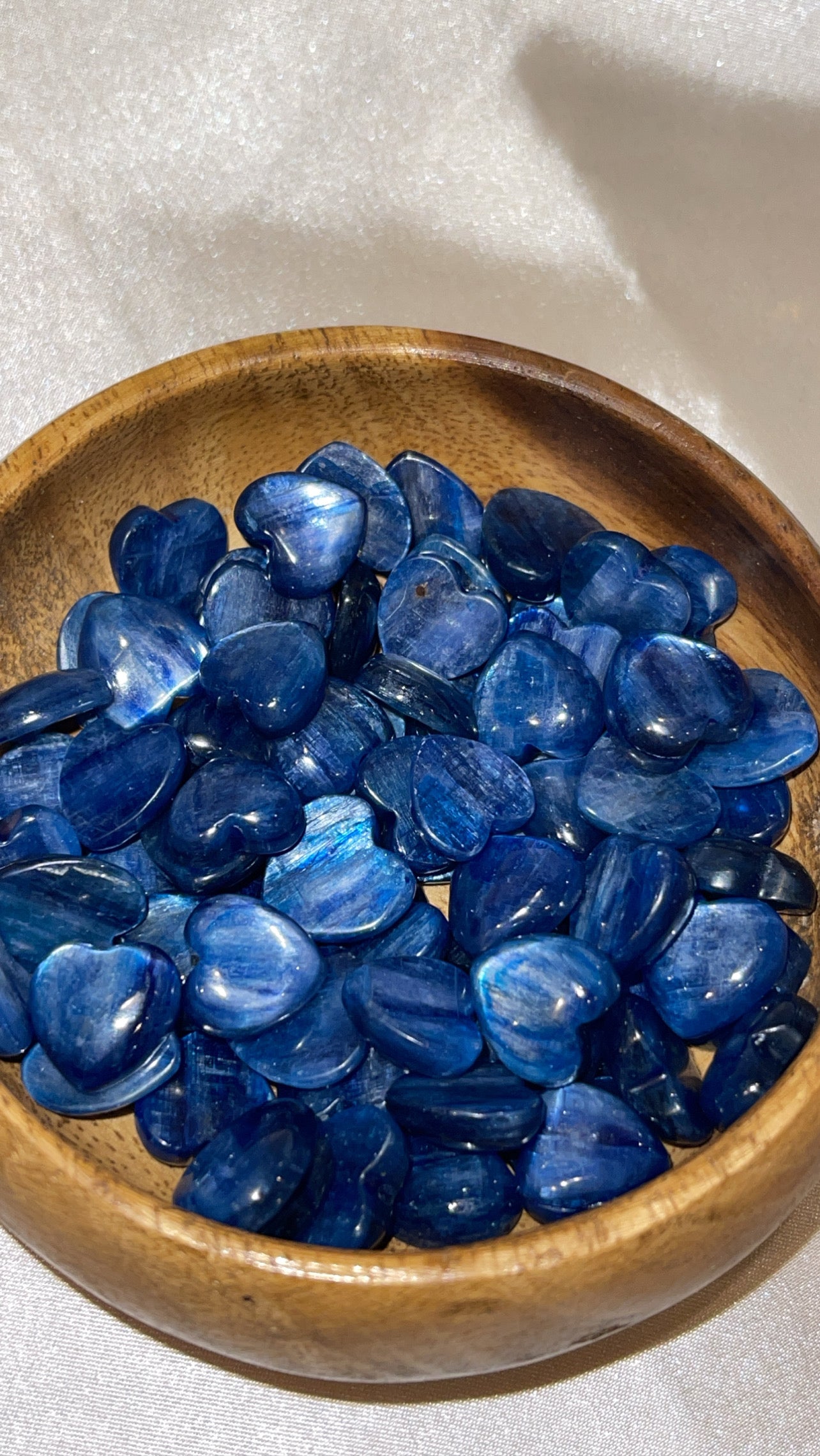 Blue Kyanite Mini Heart