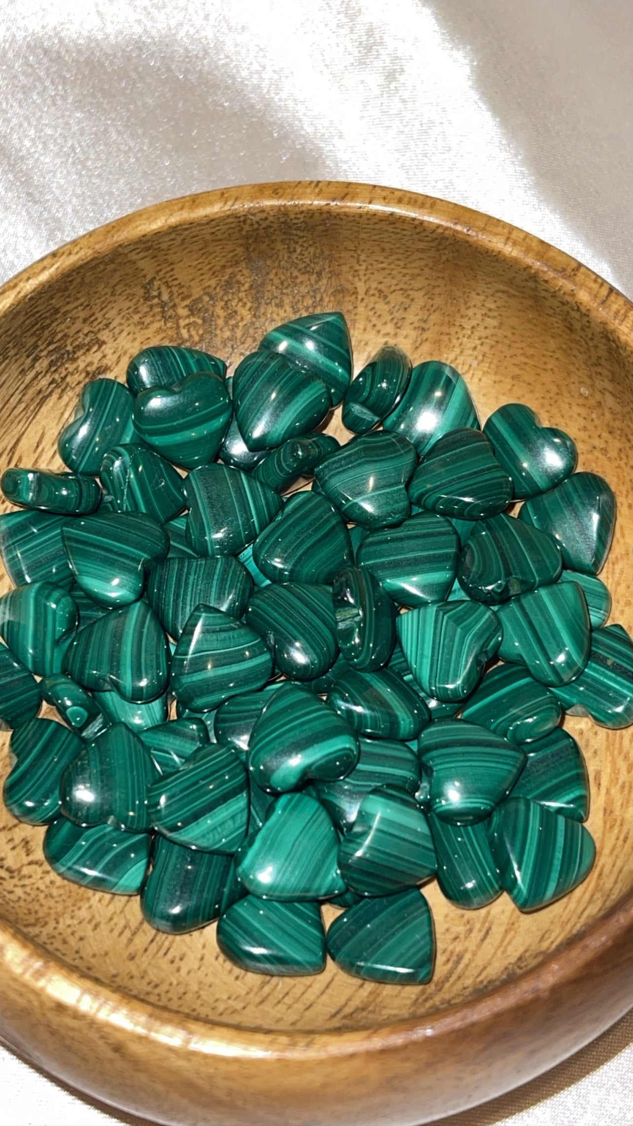 Malachite Mini Heart