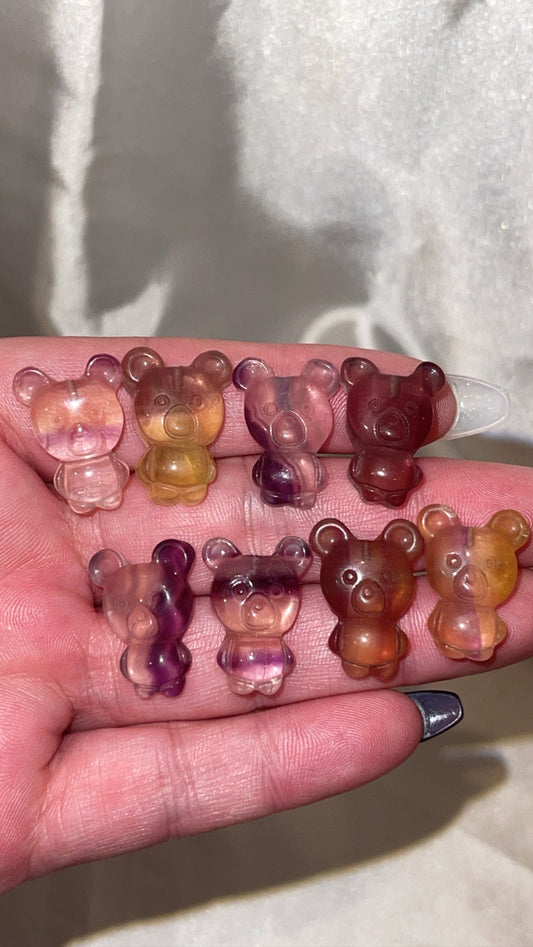 Fluorite Mini Bear