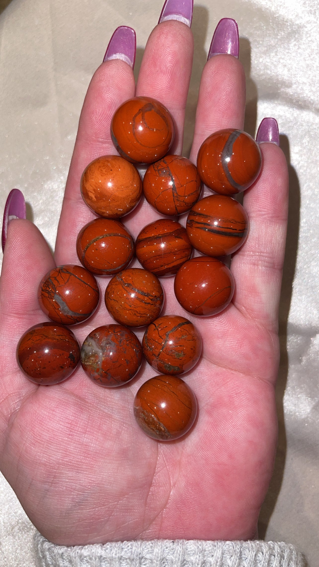 Red Jasper Mini Sphere