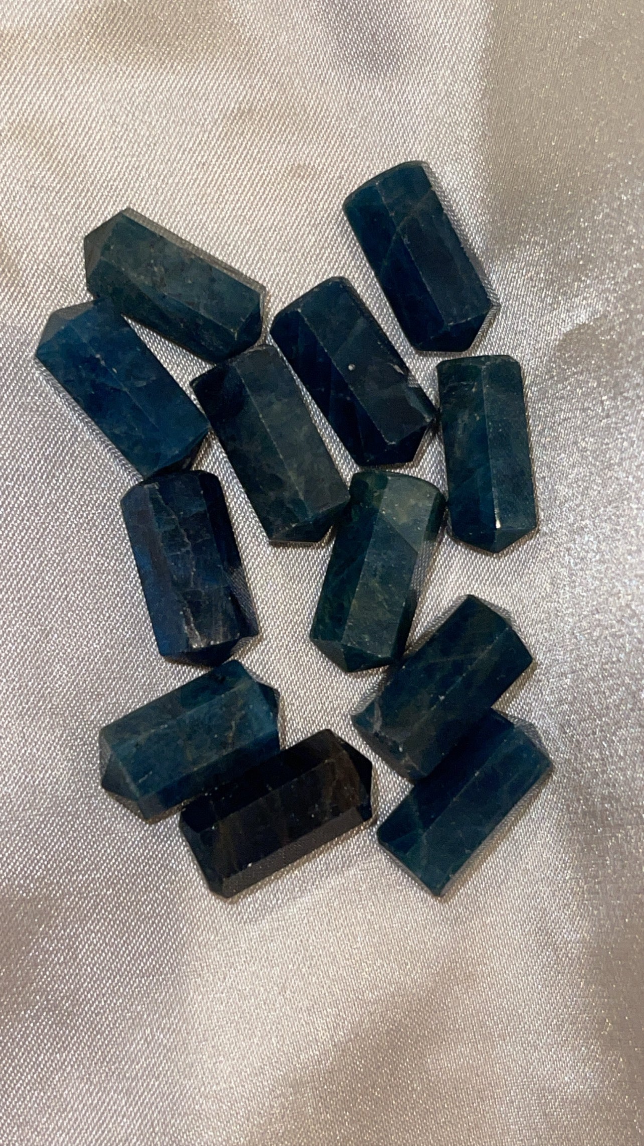 Blue Apatite Mini Point