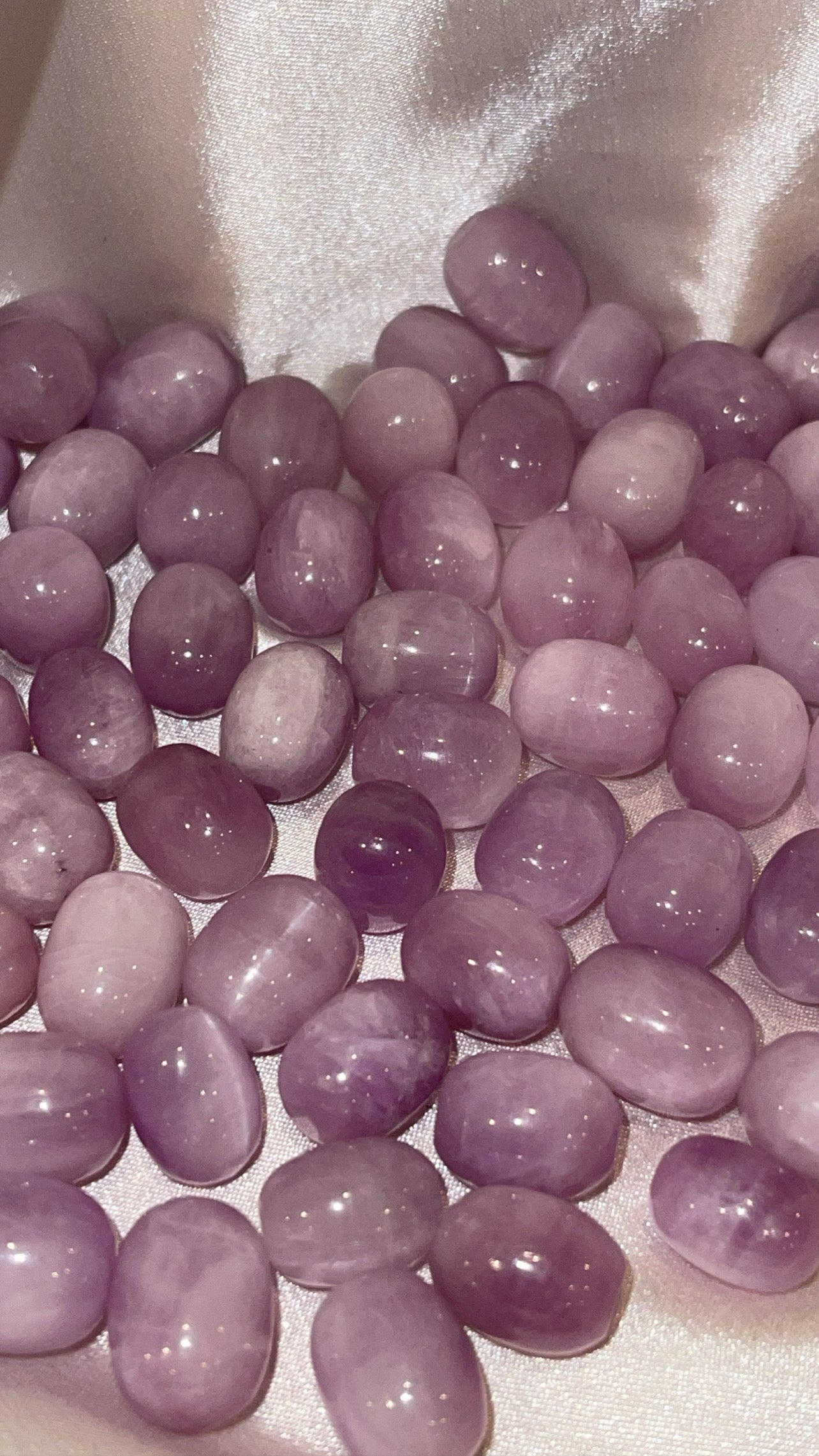 Kunzite Mini Jelly Bean