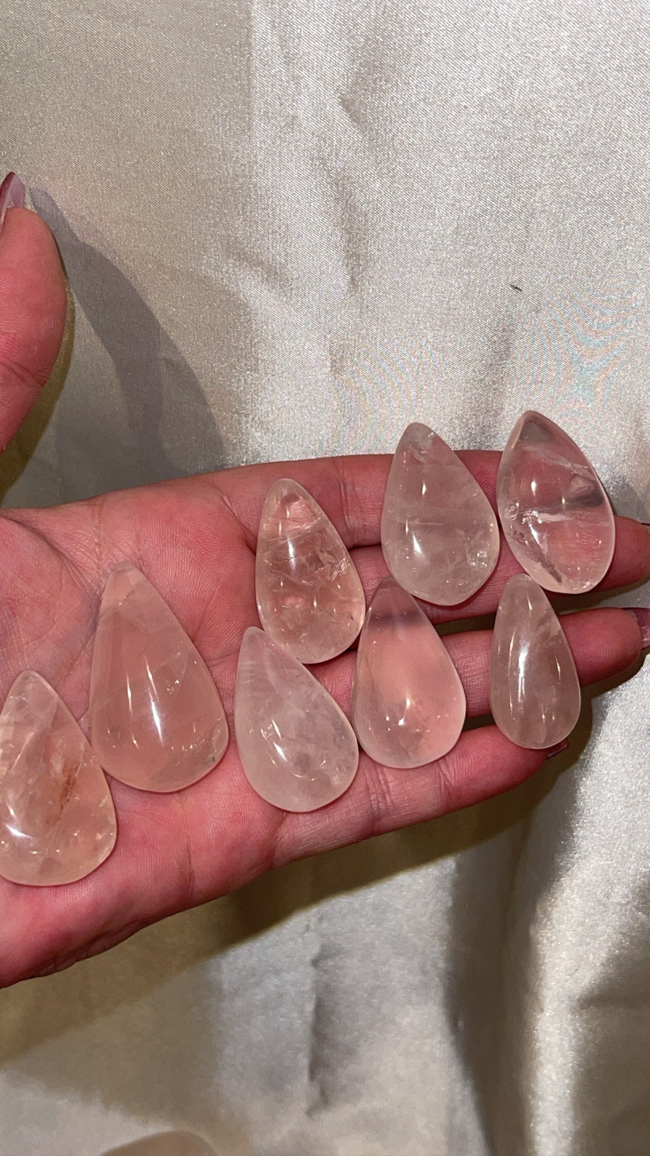 Rose Quartz Drop